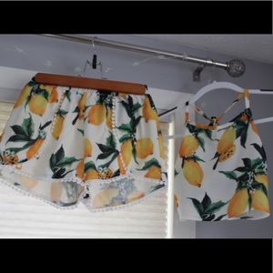 Lemon two piece set